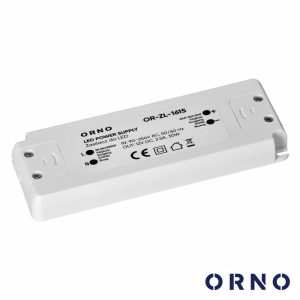 Fonte De Alimentação Fixa 2.5A 30W 12V ORNO - (OR-ZL-1615)