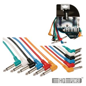 Cabo 6-Jack 6.35mm Macho / Macho 1M HQ POWER - (PAC126)