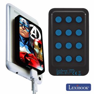 PoWerbank 4000ma C/ Cabo USB E Ventosas Avengers Lexibook - (PB2600AV)