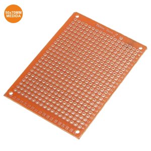 Placa Circuito Impresso Perfurada Em Pontos 50x70mm - (PCIP022)