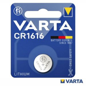 Pilha Lítio Botão CR1616 3V Blister VARTA - (PLV-CR1616)