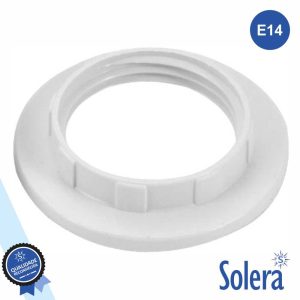 Arruela P/ Casquilho E14 Branco SOLERA - (SLR-731)