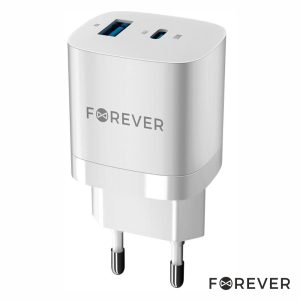 Alimentador Comutado USB-C PD / USB-A 33W GaN FOREVER - (TC-05)