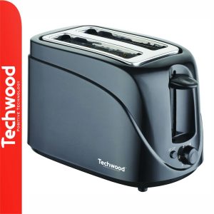 Torradeira 2 Ranhuras 700W Preta TECHWOOD - (TGP-246)