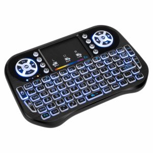 Teclado Touchpad S/ Fios USB 2.4GHz REBEL - (TRPADUSB02A)