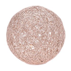 Bola Decorativa C/ 20 LEDS 20cm Dourada 3000K - (XMAS106)