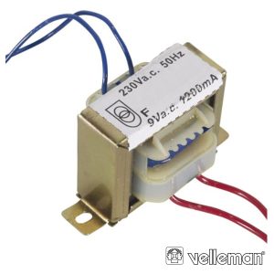 Transformador 10.8va 1x9V VELLEMAN - (109010C)