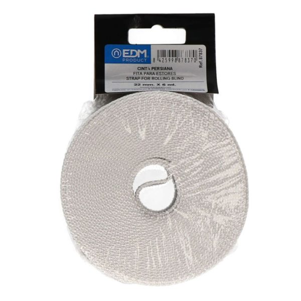 Fita P/ Estores Cinzento 6mx22mm - (87837)