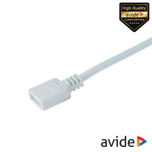 Adaptador Fêmea P/ Alimentação de Fitas LED RGB AVIDE - (ABLS12VRGB-03)