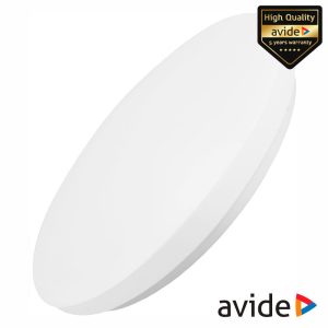 Aplique LED Redondo 12W 260mm 4000K 840lm IP20 AVIDE - (ACLO26NW-12W-JAN)