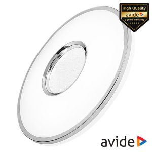 Aplique LED Redondo 24W 350mm 4000K 2100lm Eris AVIDE - (ACLO38NW-24W-ERI)