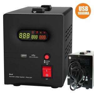 Estabilizador Automático Tensão 2000va C/ USB - (AVR-REL-GUARD2000)