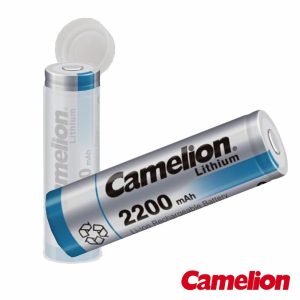 Bateria Lítio Recarregável 18650 3.7V 2200mA CAMELION - (BAT18650F-22A)