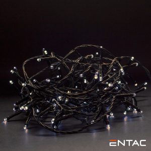 Luz de Natal 240 LEDs 3000K 24m ENTAC - (ECL-240-WW)