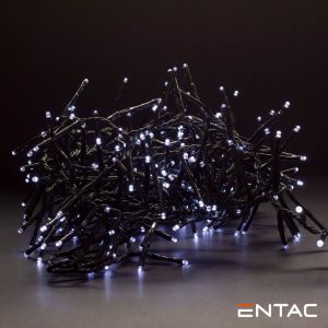 Luzes de Natal 700 Mini LED 5mm 6400K 14m ENTAC - (ECL-M700CW)