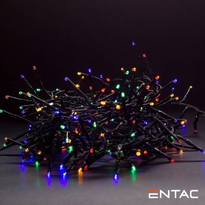 Luzes de Natal 700 Mini LED 5mm Multicor 14m ENTAC - (ECL-M700MC)