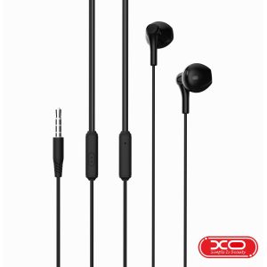 Auscultadores Stereo C/ Microfone Jack 3.5mm Preto XO - (EP39-BK)