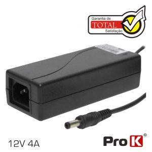 Alimentador Switching 12V 4a P/Lcd PROK - (FAS12V4AB)