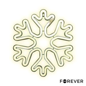 Luz LED Neon Em Forma de Floco De Neve - (FLNE20)
