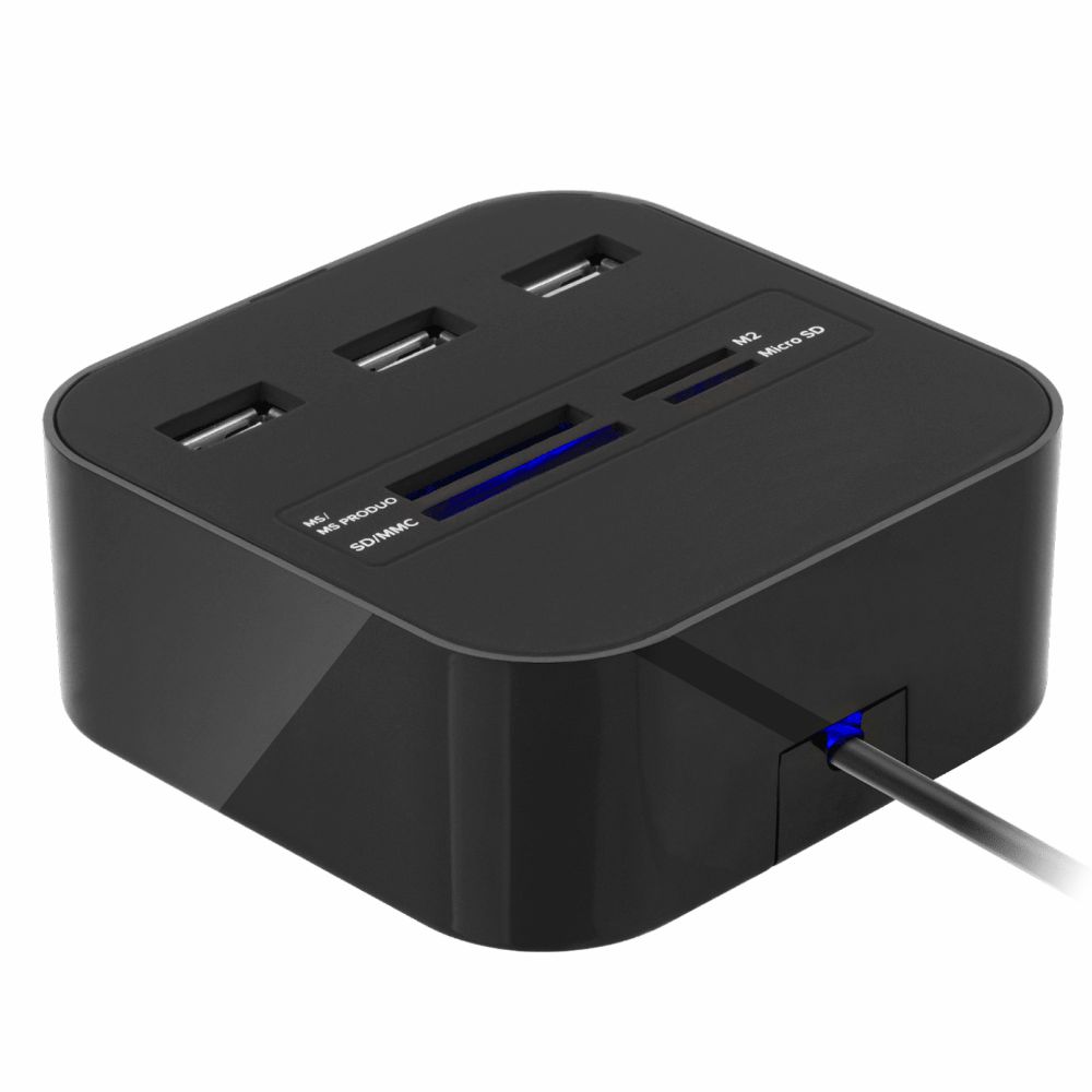 Hub USB-A P/ 3x USB-A 4x Cartões SD - Image 2