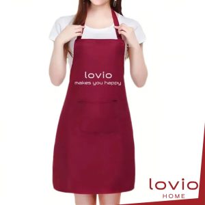 Avental Vermelho LOVIO - (LVFAR001RD)