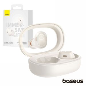 Auriculares Earbuds TWS Bluetooth Branco Bowie WM03 BASEUS - (NGTW330302)