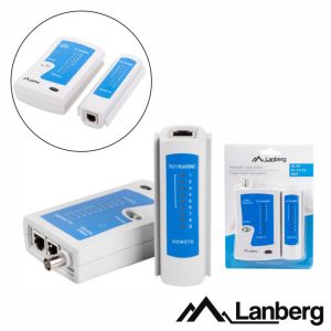 Testador de Cabos Rede RJ45 LANBERG - (NT-0401)