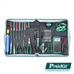 Conjunto de Ferramentas Manutenção Electrónica PROSKIT - (PK-616B)