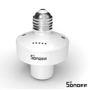 Suporte Para Lâmpada E27 Branco S/ Fios SONOFF - (R2)