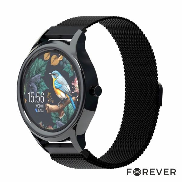 SmartWatch P/ Android iOS ForeVive3 Preto FOREVER - (SB-340BK)