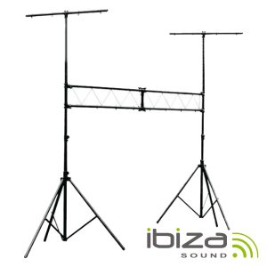 Suporte P/ Luzes 2 Barras 2.4-4m 70kg IBIZA - (SLB001)