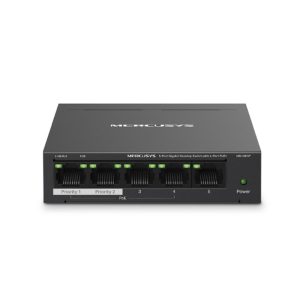 Switch de Rede Metálico Ethernet 1GB/s 5 Portas RJ45 PoE+ - (SRE105GP)