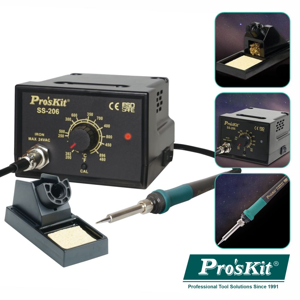 Estação De Soldar 60W PROSKIT - (SS-206B)