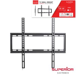 Suporte Lcd/LED 32/55" Fixo Slim Vesa 400/400 35kg - (SUP-3255FIXEDSLIM)