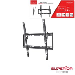 Suporte Lcd/LED 32/55" Tilt Slim Vesa 400/400 35kg - (SUP-3255TILTSLIM)