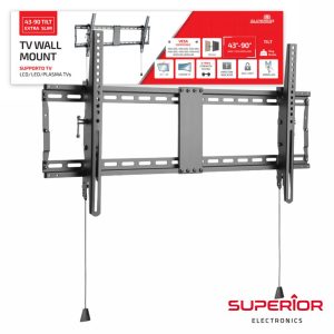 Suporte Lcd/LED 43/90" Tilt Slim Vesa 800/400 70kg - (SUP-4390TILTSLIM)