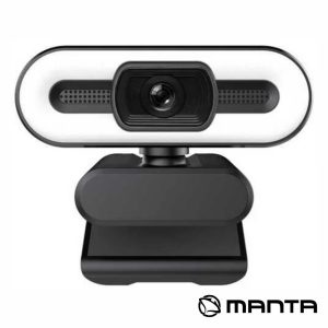 Webcam 2560X1440 C/ Microfone MANTA - (W183)