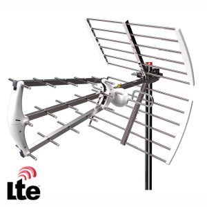 Antena Tdt Exterior UHF 29 Elementos 15db Filtro Lte 5G - (ZTL-236B5G)