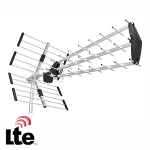 Antena Tdt Exterior UHF 27 Elementos 12.5db Filtro Lte 5G - (ZTL-27-5G)