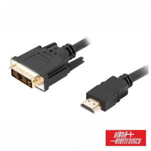 Cabo HDMI Macho / DVI-D Single Link Macho 1.8m ALPHA - (93-592/0018B)