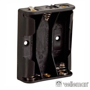 Suporte P/ 3 Pilhas AA VELLEMAN - (BH331D)