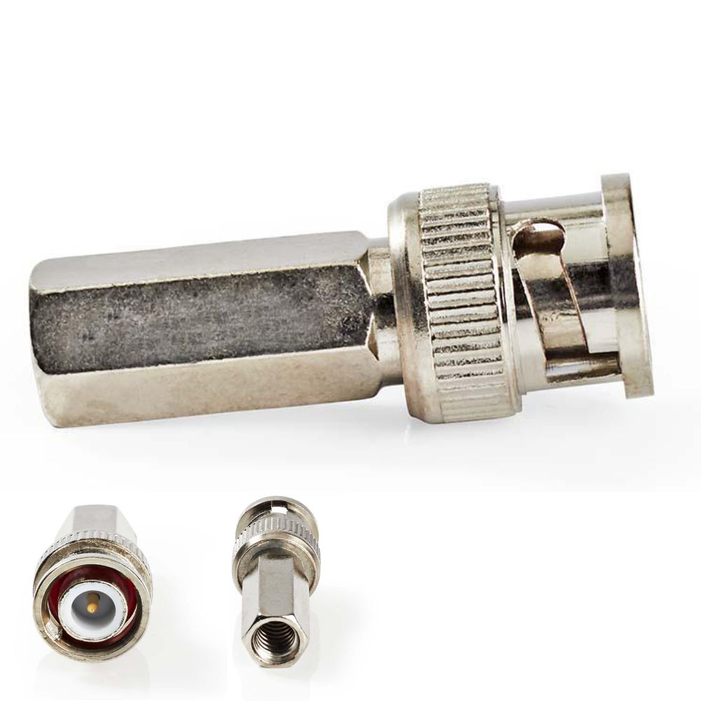 Ficha Bnc Macho P/ Cabo Coaxial 5mm - (CVVC01902ME)