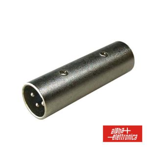 Ficha Adaptadora XLR 3p Macho / XLR 3p Macho - (40-95)