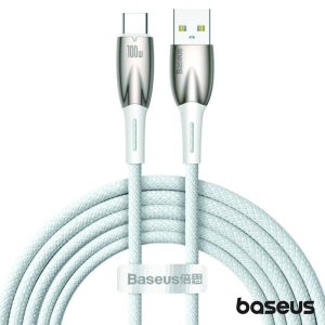 Cabo USB-A Macho P/ USB-C Macho 100W 2m Glimmer BASEUS - (CADH000602)