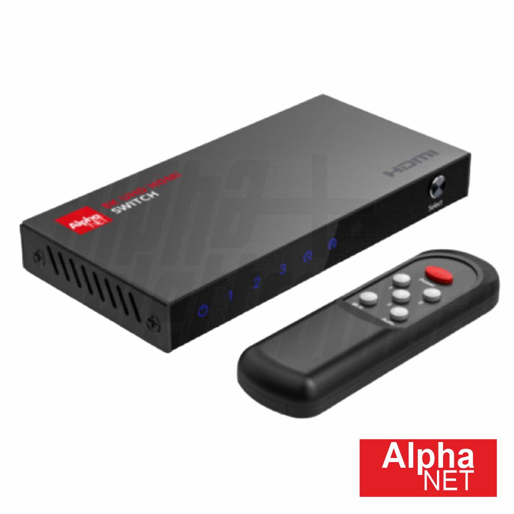 Distribuidor Comutador HDMI 3 Entradas 1 Saída UHD 8K 60Hz - (CT203/5)