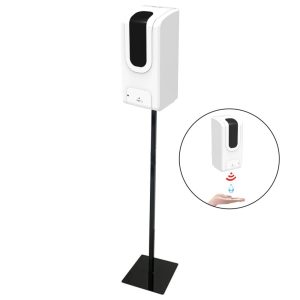 Dispensador Automático Gel Desinfetante 1L C/ Suporte Chão - (DISPSENS03)