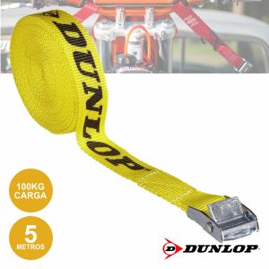 Cinta De Amarração De Carga C/ Fivela 5m 100kg Dunlop - (DUN661)