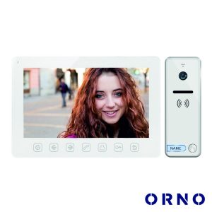 Vídeo Porteiro C/ Lcd 7" Cores LEDS Branco ORNO - (OR-VID-EX-1057/W)