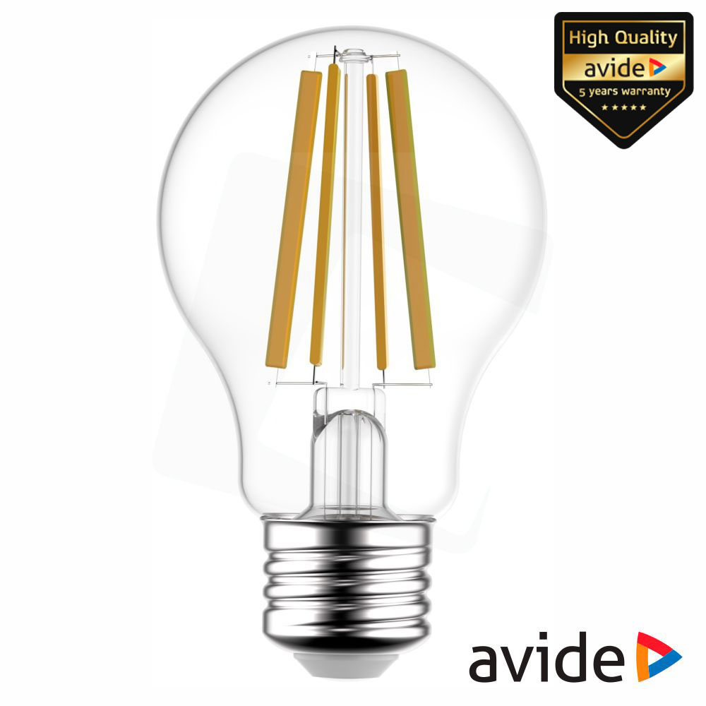 Lâmpada LED E27 Globo Filamento 8.5W 230V 4000K 1055lm AVIDE - (ABLFG27NW-HL-8.5W)
