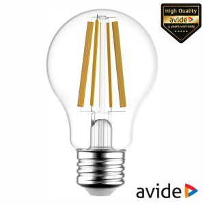 Lâmpada LED E27 Globo Filamento 8.5W 230V 2700K 1055lm AVIDE - (ABLFG27WW-HL-8.5W)
